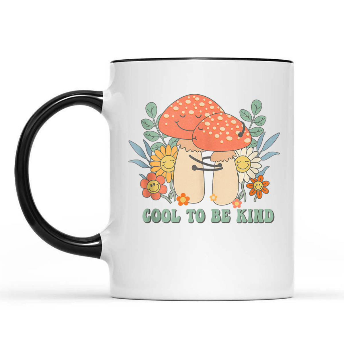 Cool To Be Kind Retro Groovy Style Flowers Plants Kindness T-Shirt Cool To Be Kind Retro Groovy Style Flowers Plants Kindness T-Shirt
