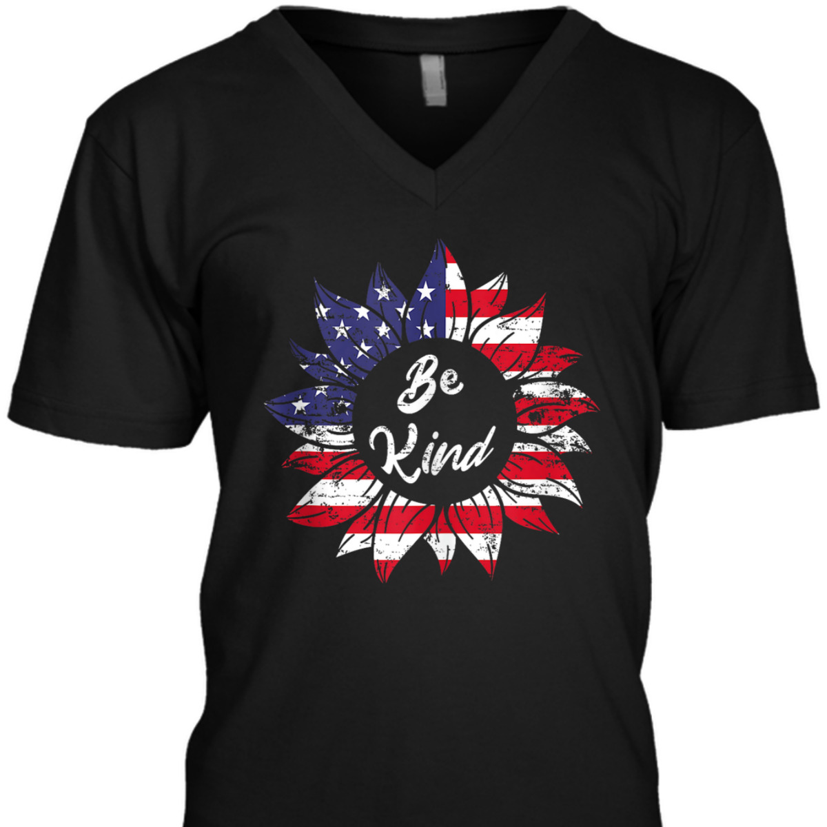 4th Of July Be Kind Sunflower Red White And Blue USA Patriot T-Shirt 4th Of July Be Kind Sunflower Red White And Blue USA Patriot T-Shirt