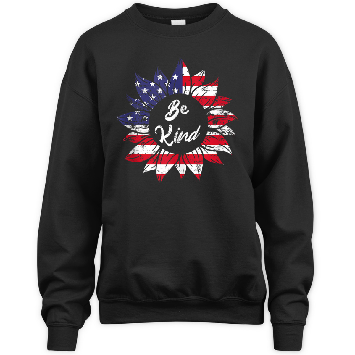 4th Of July Be Kind Sunflower Red White And Blue USA Patriot T-Shirt 4th Of July Be Kind Sunflower Red White And Blue USA Patriot T-Shirt