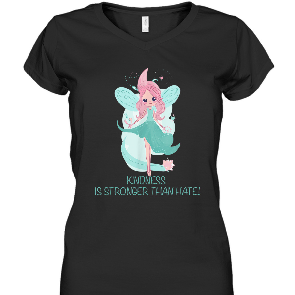 Kindness Is Stronger Than Hate Kind Fairy For Kindness White T-Shirt Kindness Is Stronger Than Hate Kind Fairy For Kindness White T-Shirt