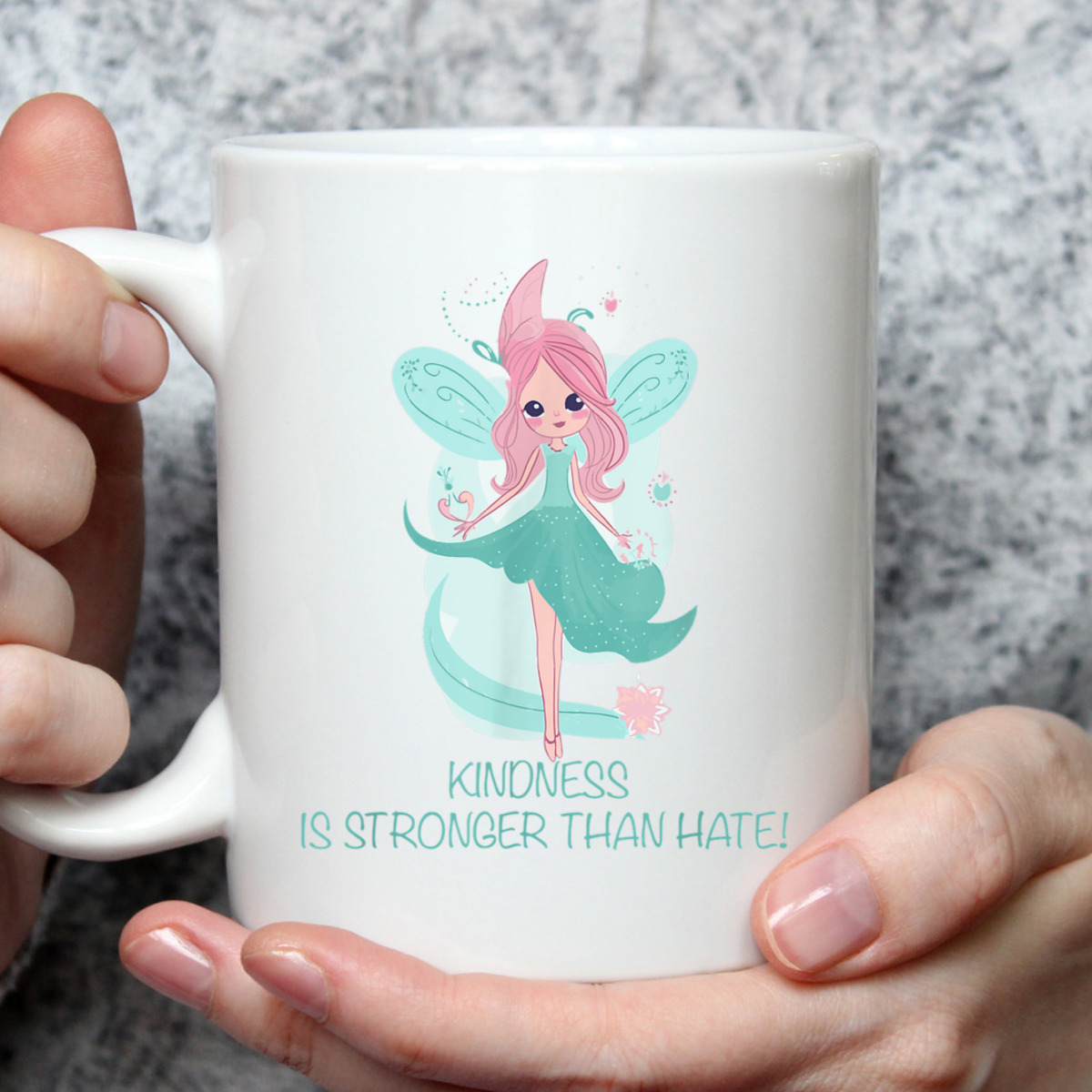 Kindness Is Stronger Than Hate Kind Fairy For Kindness White T-Shirt