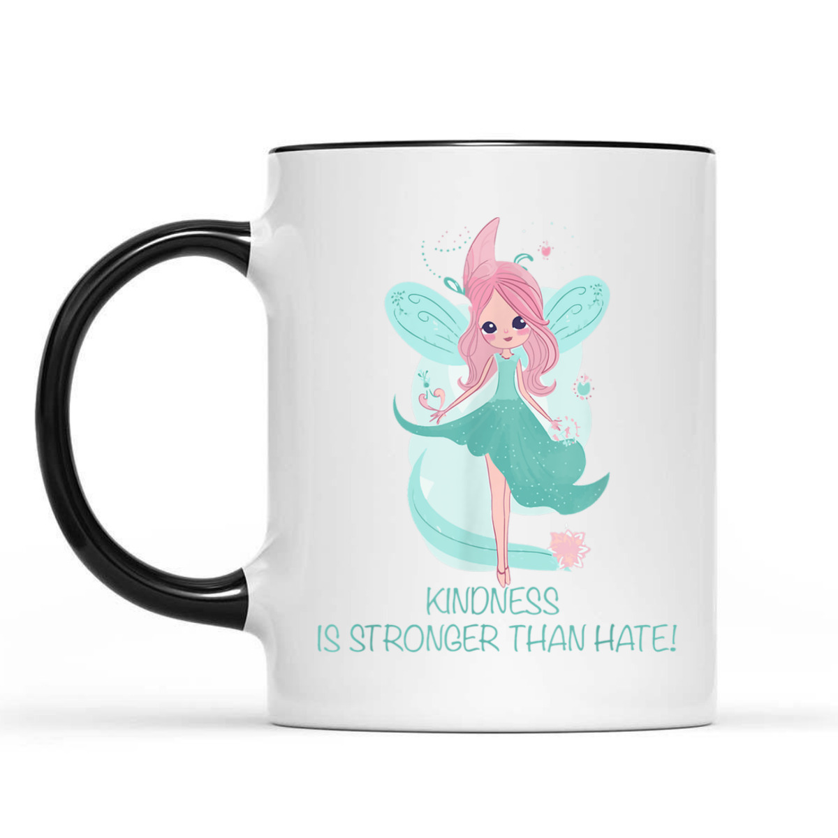 Kindness Is Stronger Than Hate Kind Fairy For Kindness White T-Shirt Kindness Is Stronger Than Hate Kind Fairy For Kindness White T-Shirt