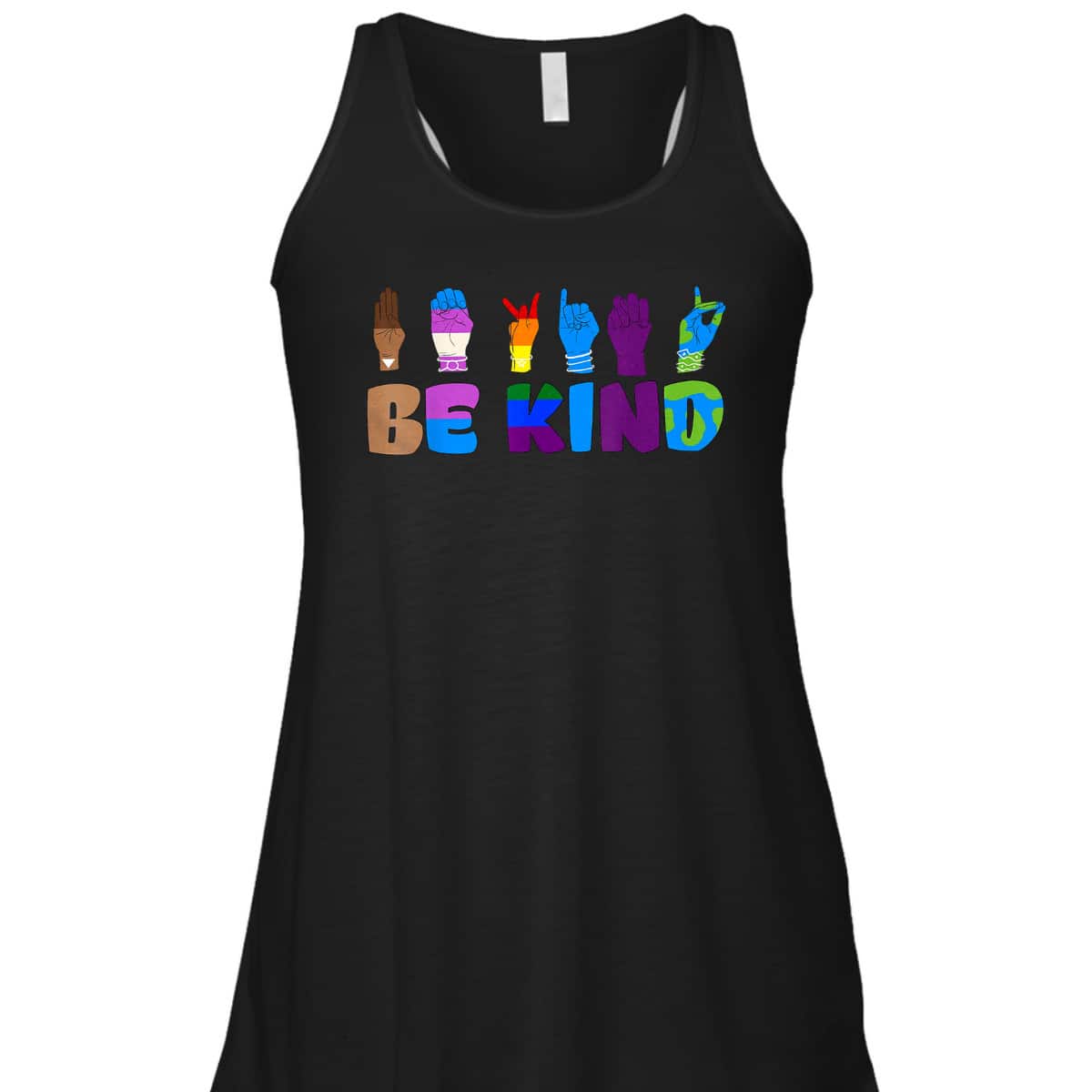 Be Kind Language BLM Racial Justice Social Equality T-Shirt