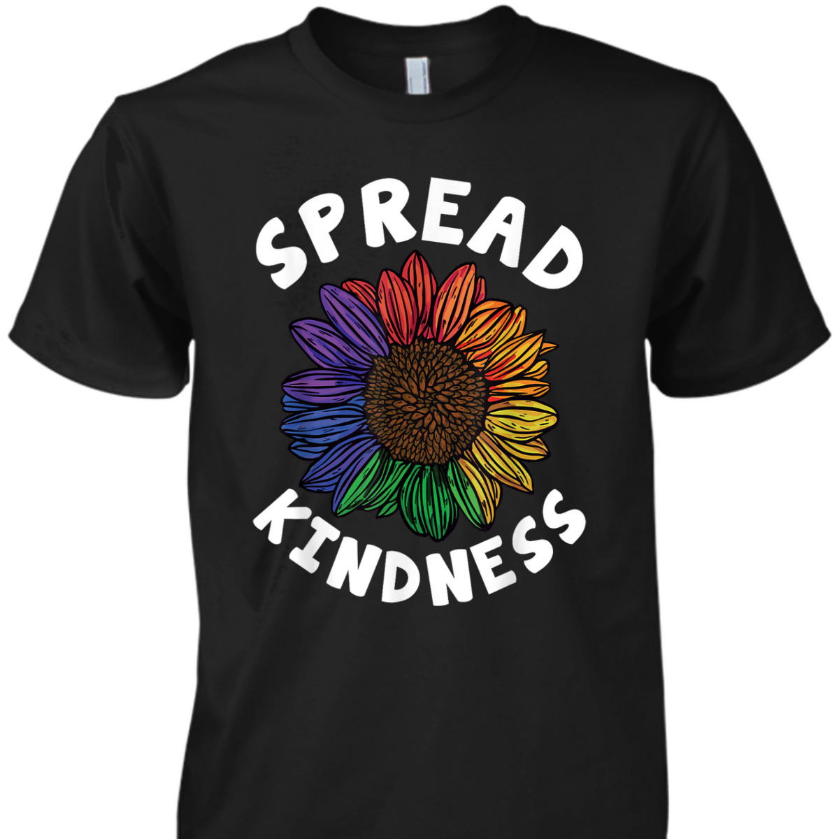 Flower Colorred Spread Kindness Be Kind T-Shirt Flower Colorred Spread Kindness Be Kind T-Shirt