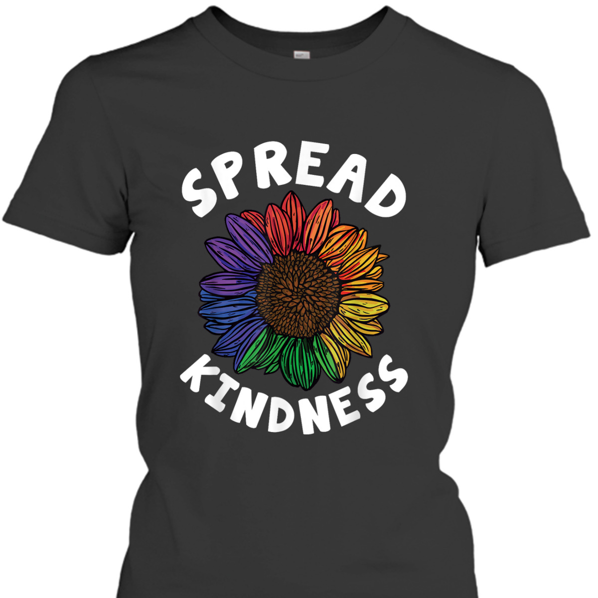 Flower Colorred Spread Kindness Be Kind T-Shirt