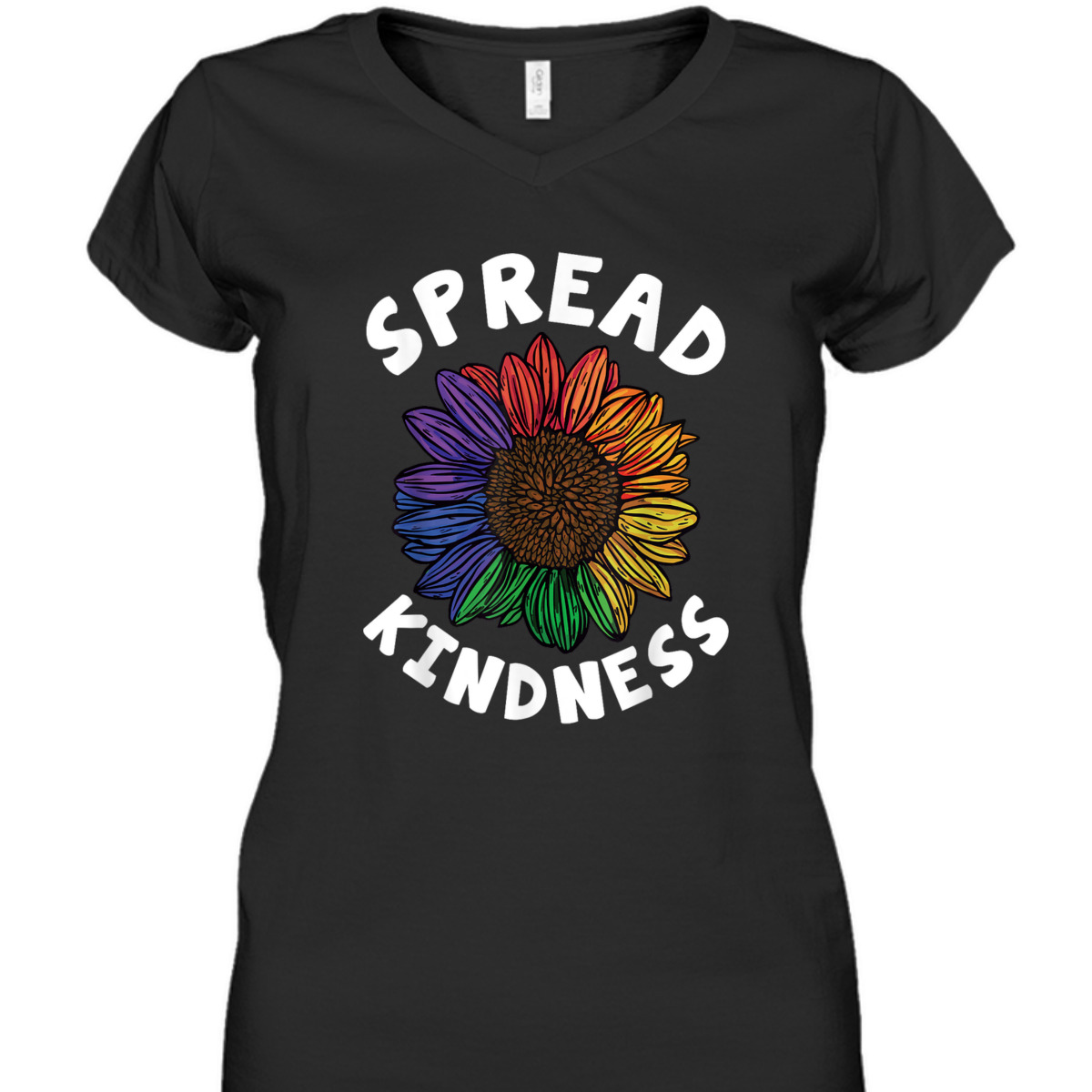 Flower Colorred Spread Kindness Be Kind T-Shirt Flower Colorred Spread Kindness Be Kind T-Shirt