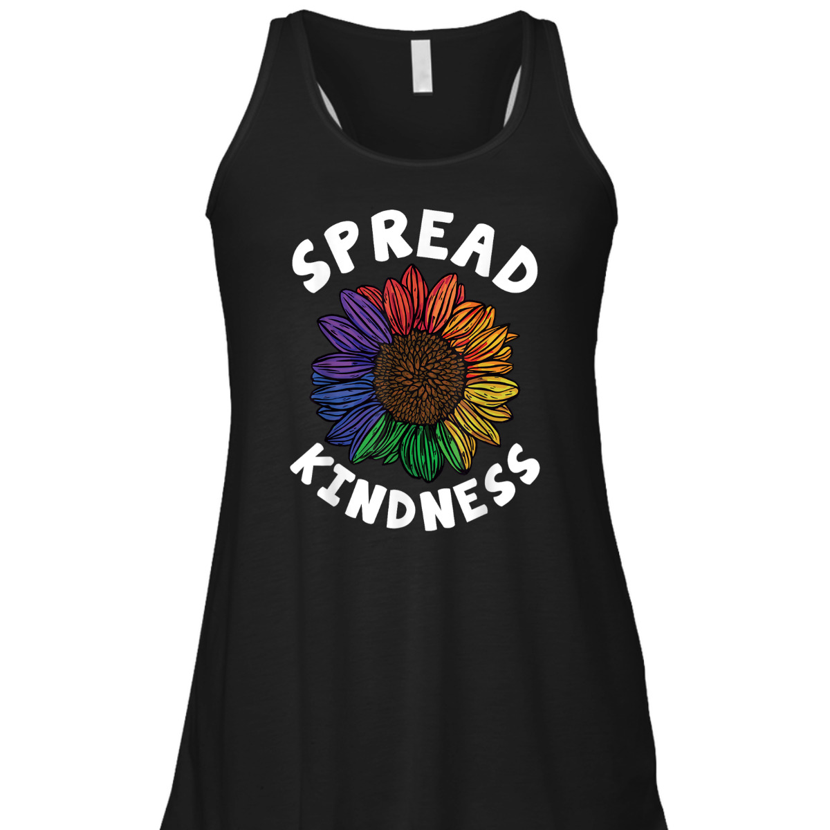 Flower Colorred Spread Kindness Be Kind T-Shirt