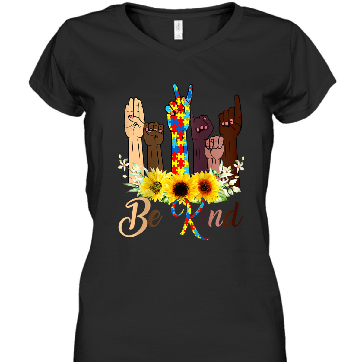Womens Be Kind Autism Awareness Leopard Rainbow Choose Kindness T-Shirt Womens Be Kind Autism Awareness Leopard Rainbow Choose Kindness T-Shirt