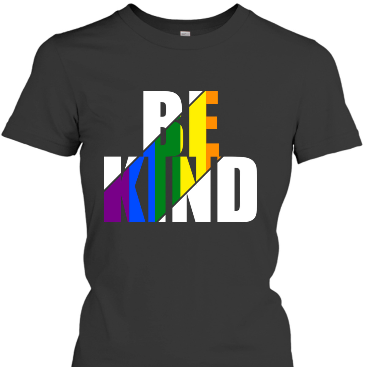 Be Kind LGBTQ Flag Gay Pride Month Lesbian Parade Rainbow T-Shirt