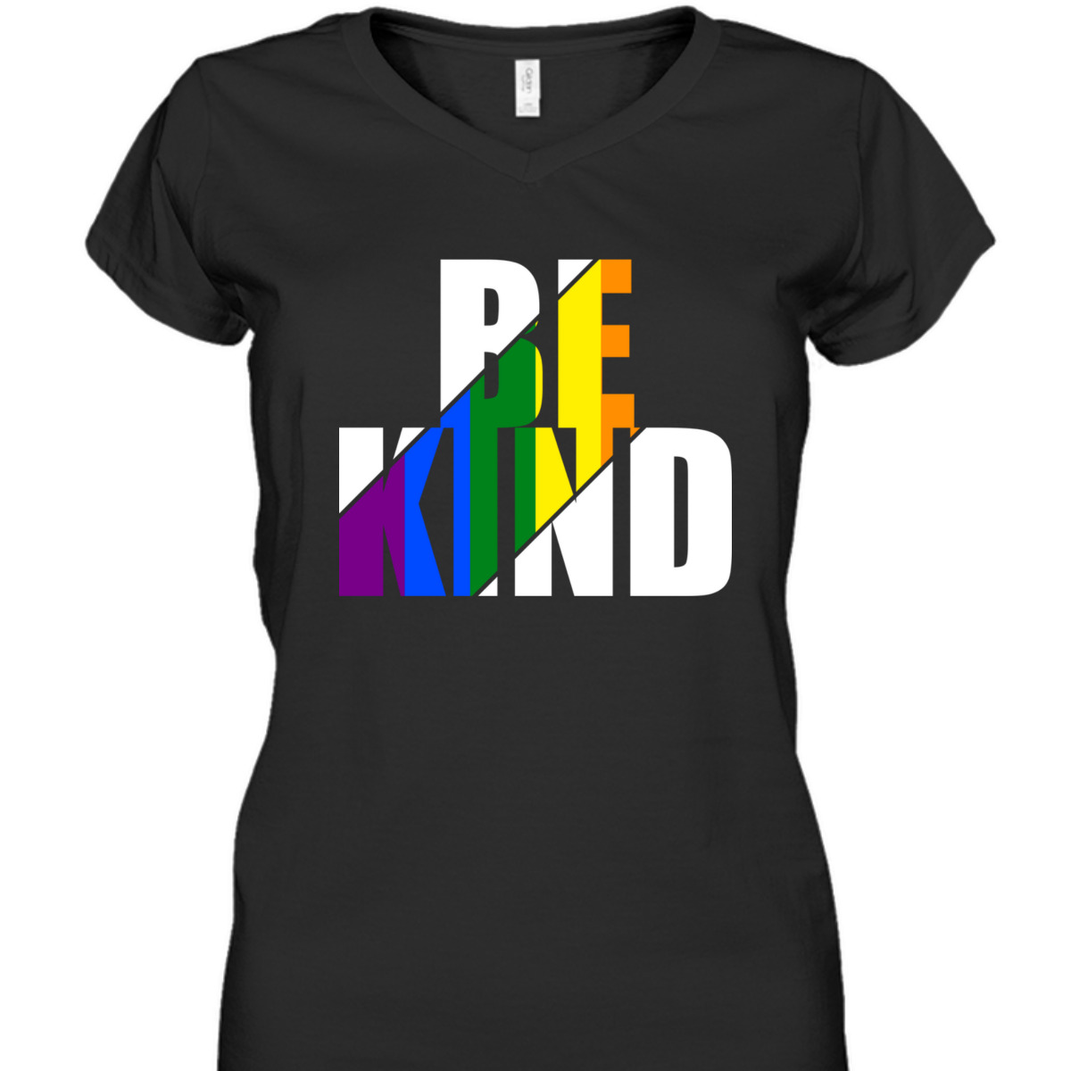 Be Kind LGBTQ Flag Gay Pride Month Lesbian Parade Rainbow T-Shirt