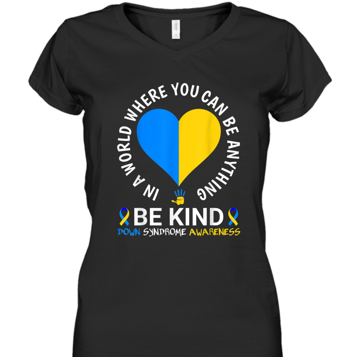 World Down Syndrome Day Be Kind Down Syndrome Awareness T-Shirt