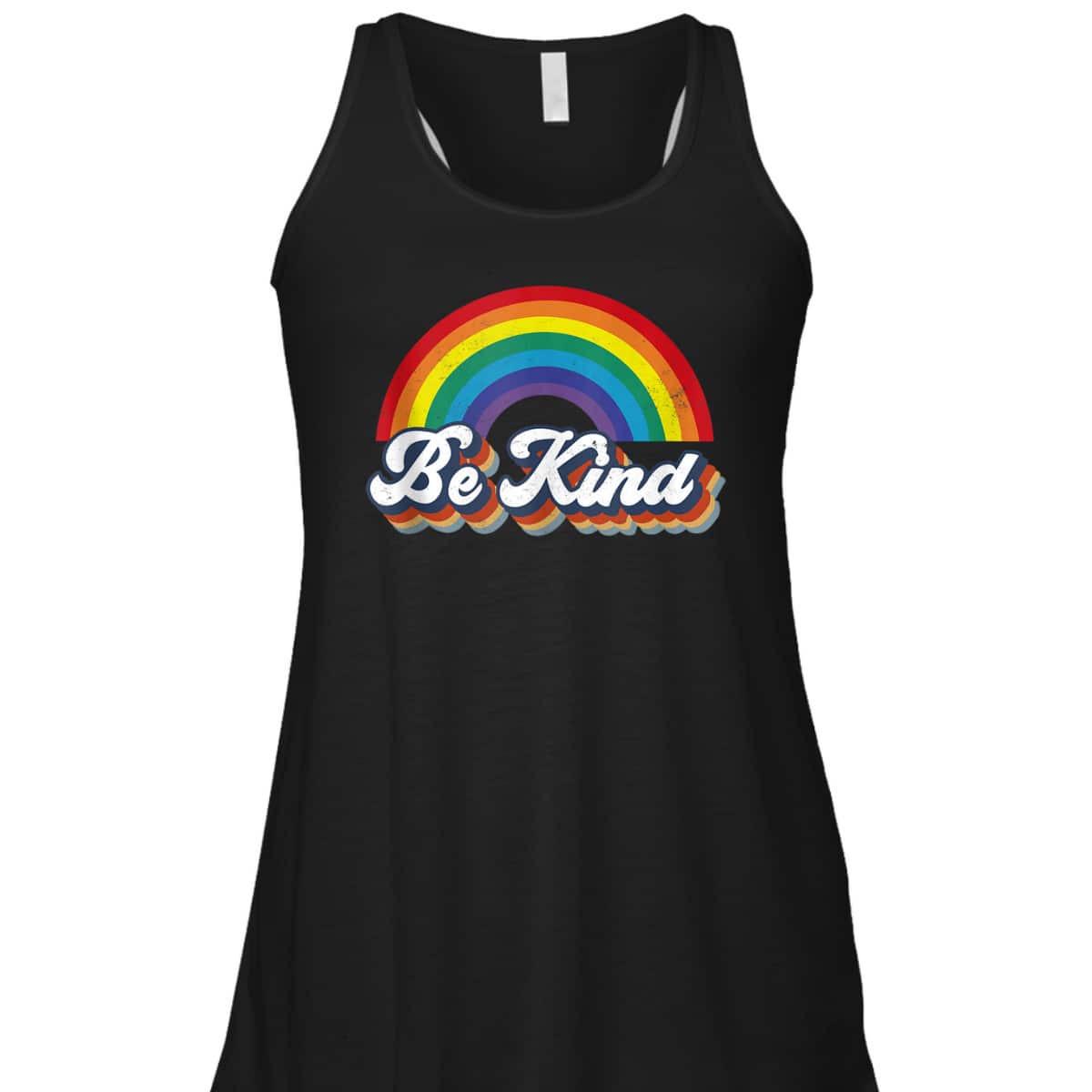 Be Kind Ally Rainbow Flag Retro LGBT Pride Month T-Shirt Be Kind Ally Rainbow Flag Retro LGBT Pride Month T-Shirt