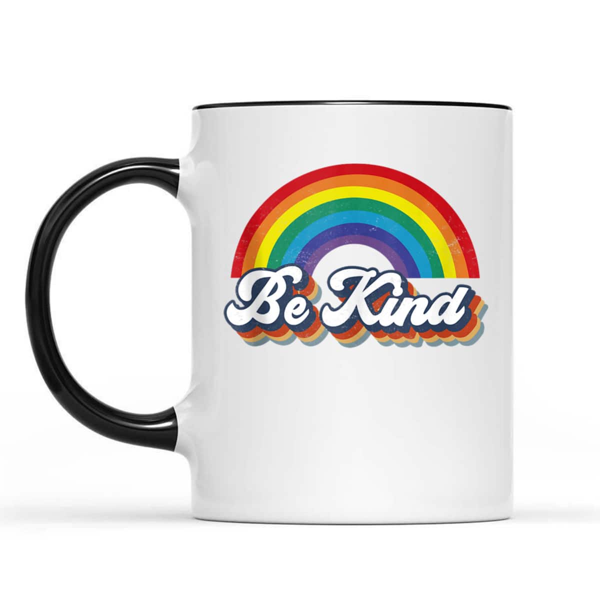 Be Kind Ally Rainbow Flag Retro LGBT Pride Month T-Shirt Be Kind Ally Rainbow Flag Retro LGBT Pride Month T-Shirt
