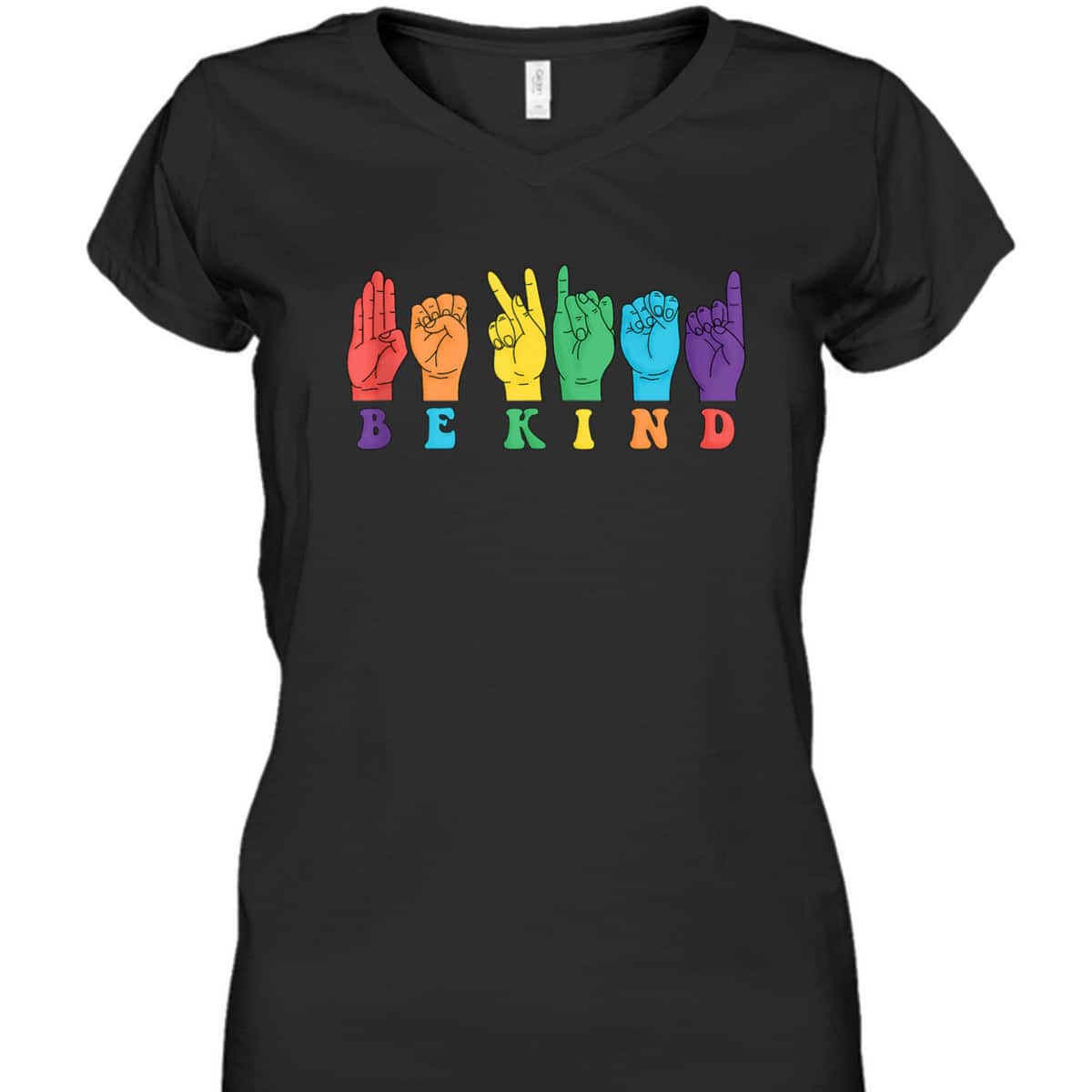 Be Kind Hand Sign Language Vintage LGBTQ Gay Pride Trans T-Shirt Be Kind Hand Sign Language Vintage LGBTQ Gay Pride Trans T-Shirt
