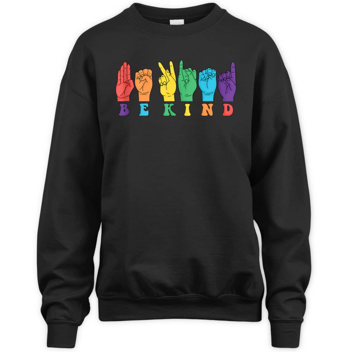 Be Kind Hand Sign Language Vintage LGBTQ Gay Pride Trans T-Shirt Be Kind Hand Sign Language Vintage LGBTQ Gay Pride Trans T-Shirt