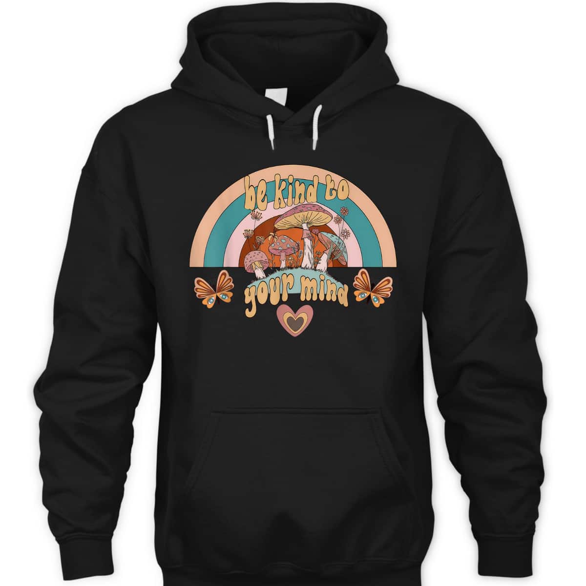 Retro Groovy Rainbow Be Kind To Your Mind 60s 70s Costume T-Shirt Retro Groovy Rainbow Be Kind To Your Mind 60s 70s Costume T-Shirt