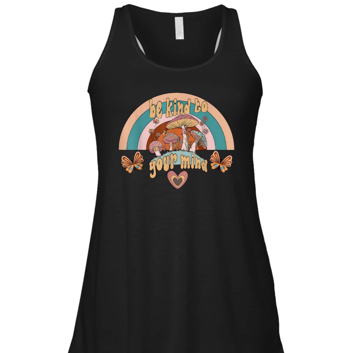 Retro Groovy Rainbow Be Kind To Your Mind 60s 70s Costume T-Shirt Retro Groovy Rainbow Be Kind To Your Mind 60s 70s Costume T-Shirt
