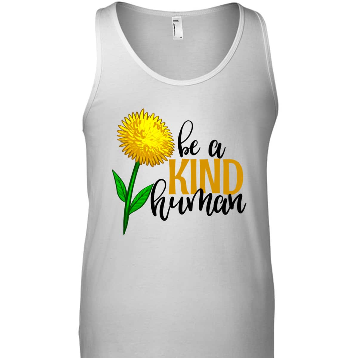 Be A Kind Human Yellow Flower Funny Men Unique Flowers Love T-Shirt Be A Kind Human Yellow Flower Funny Men Unique Flowers Love T-Shirt