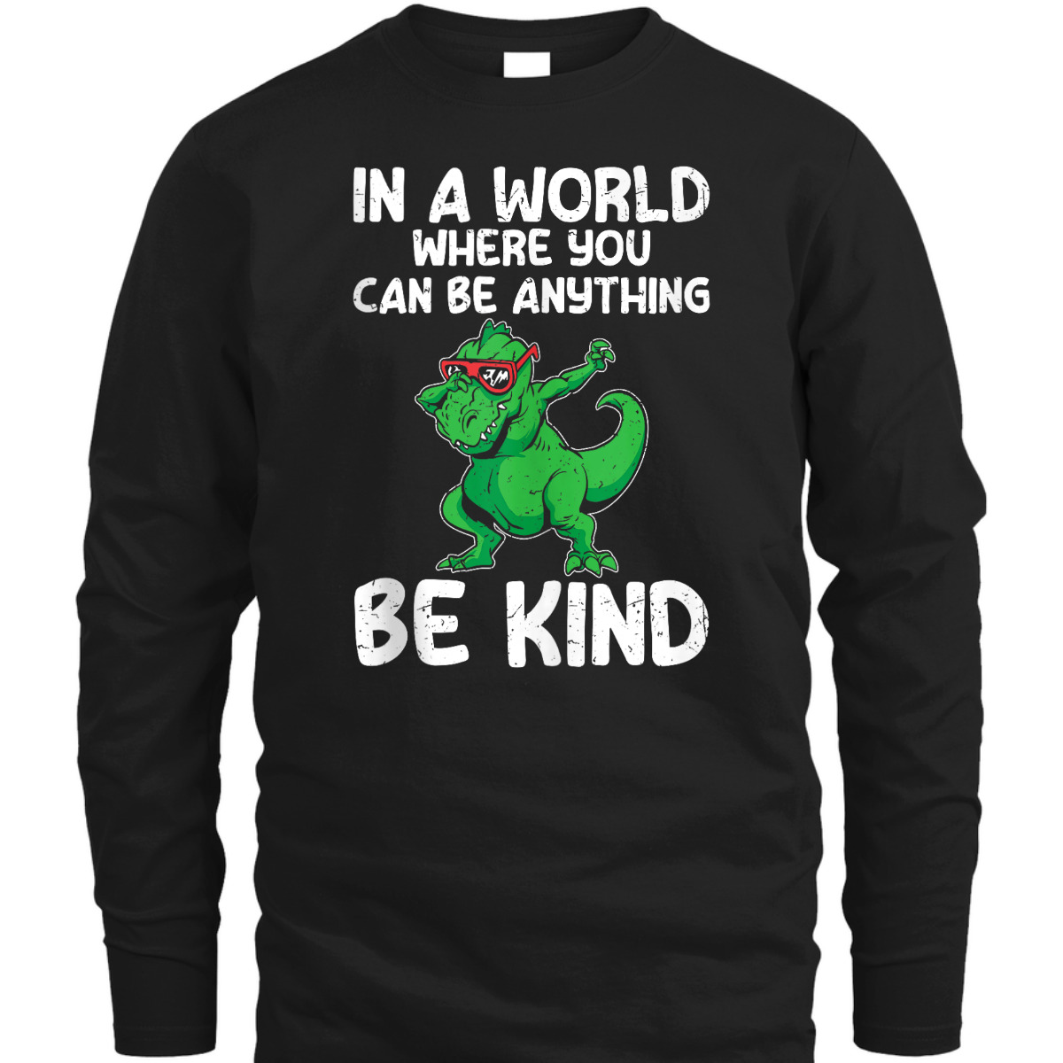 Boys Dino Kindness Can Be Anything Be Kind Kids T-Shirt