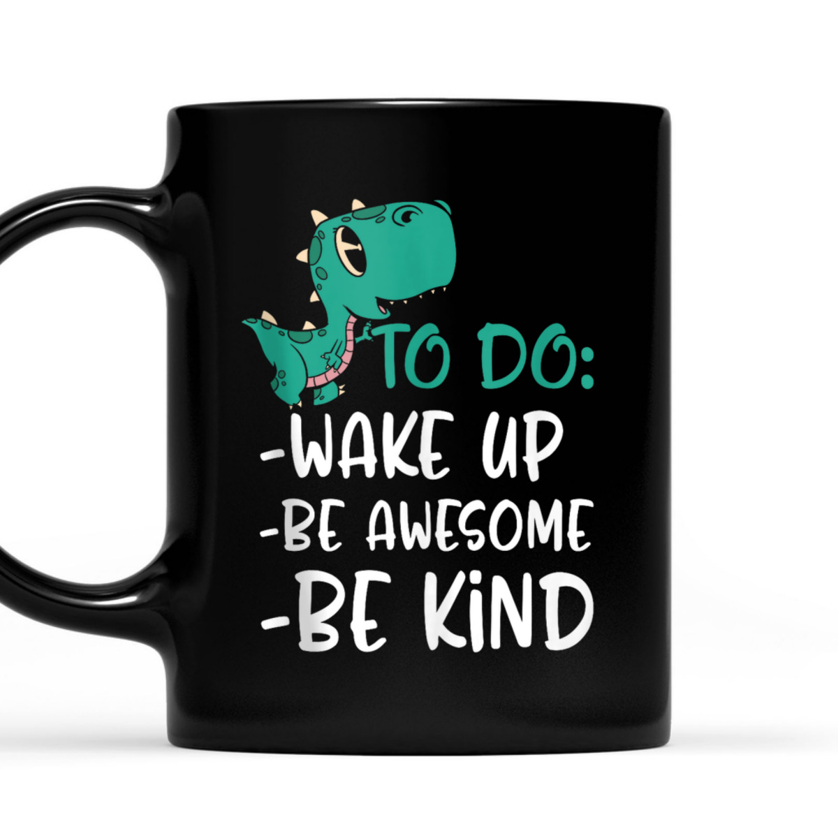 Boys Dino Kids Wake Up Be Awesome Be Kind Kindness T-Shirt