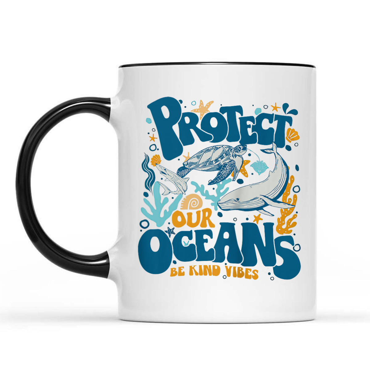 Protect Our Oceans Be Kind Vibes, Respect The Locals Back T-Shirt Protect Our Oceans Be Kind Vibes, Respect The Locals Back T-Shirt