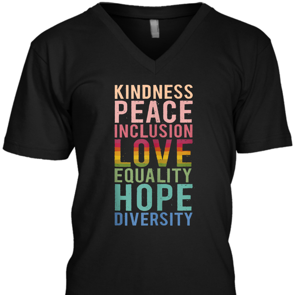 Spread Kindness Peace Love Hope Equality Diversity Inclusion T-Shirt
