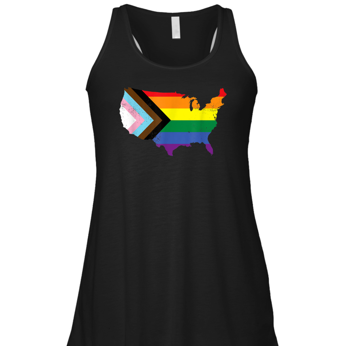 Progress Pride Flag USA LGBTQ Equality Gay Bi Pride July 4th T-Shirt Progress Pride Flag USA LGBTQ Equality Gay Bi Pride July 4th T-Shirt