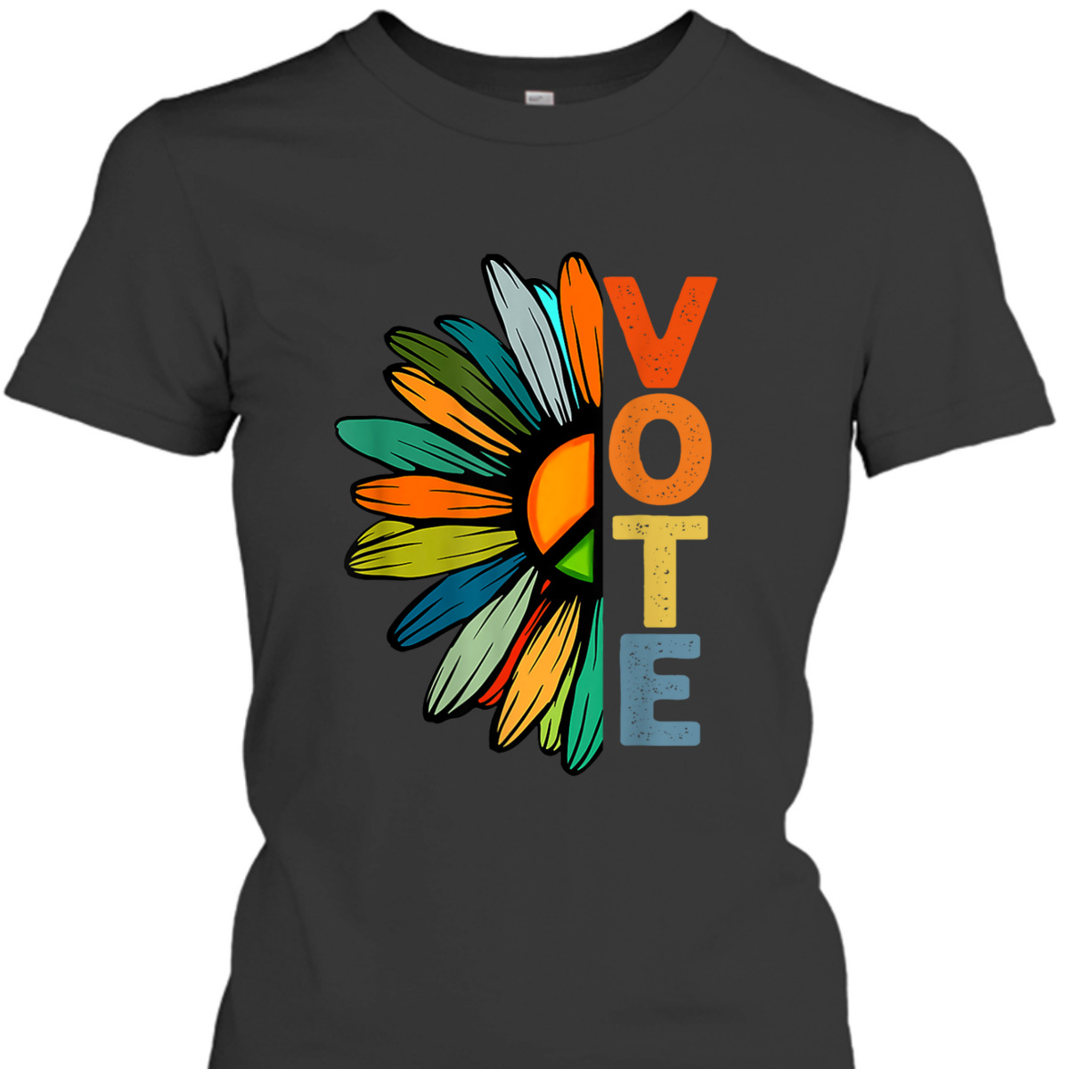 Vote Sunflower LGBT Feminist Equality Vote Gay Rights Pride T-Shirt