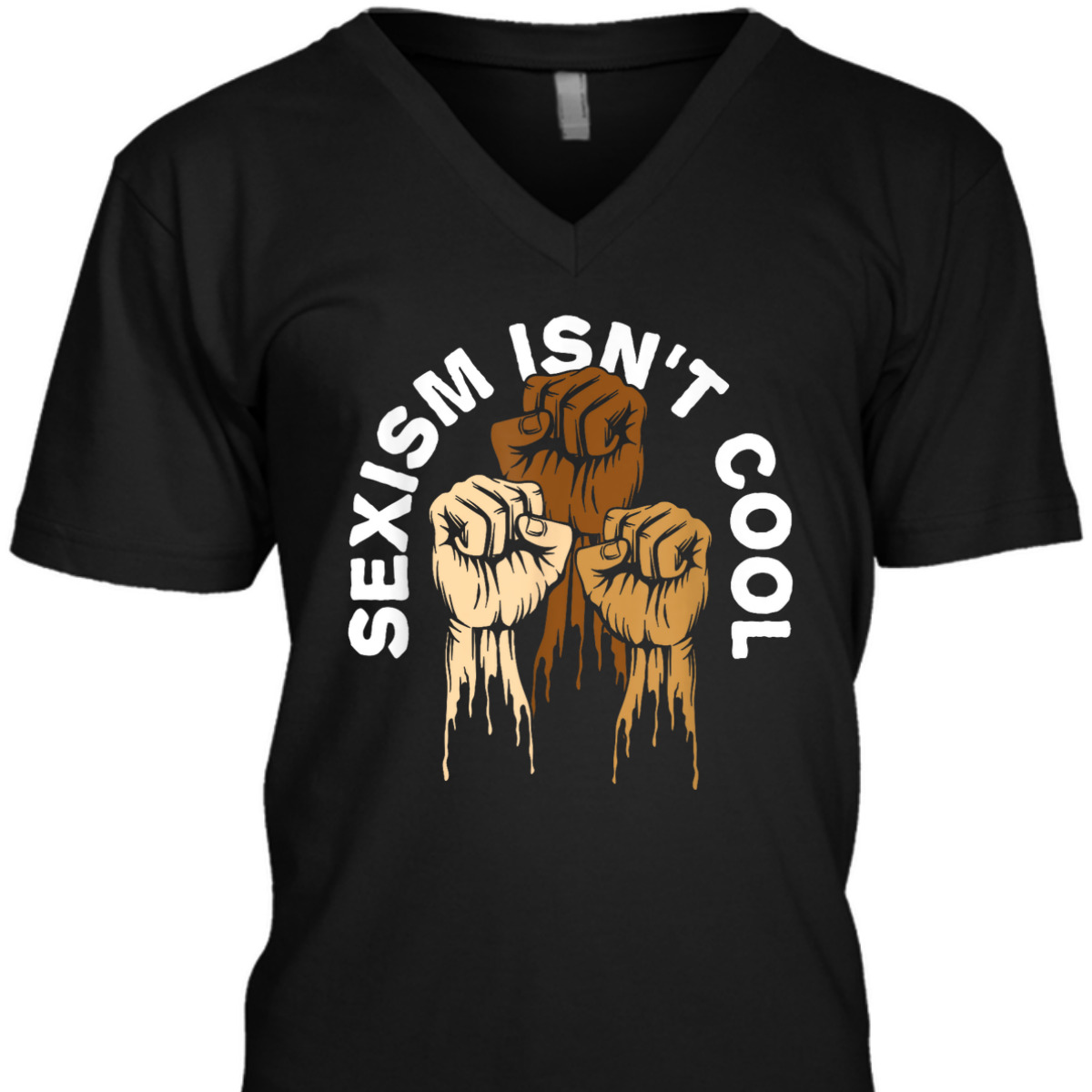 Sexism Isnt Cool Anti Racist Feminist Race Equality T-Shirt