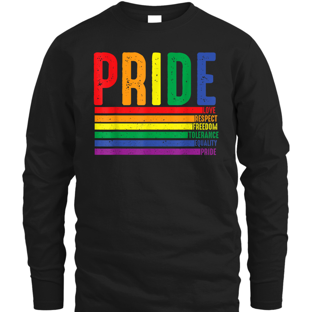 Pride Love Respect Freedom Tolerance Equality Pride Month T-Shirt