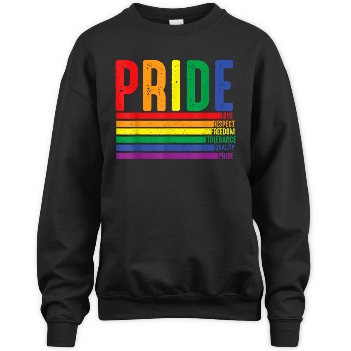 Pride Love Respect Freedom Tolerance Equality Pride Month T-Shirt Pride Love Respect Freedom Tolerance Equality Pride Month T-Shirt