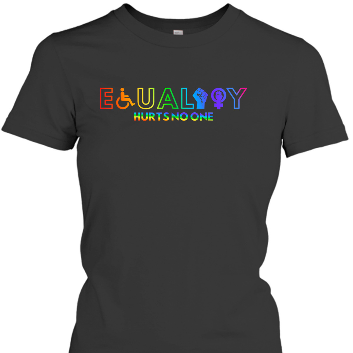 Equality Hurts No One LGBT Gay Pride Human Rights T-Shirt