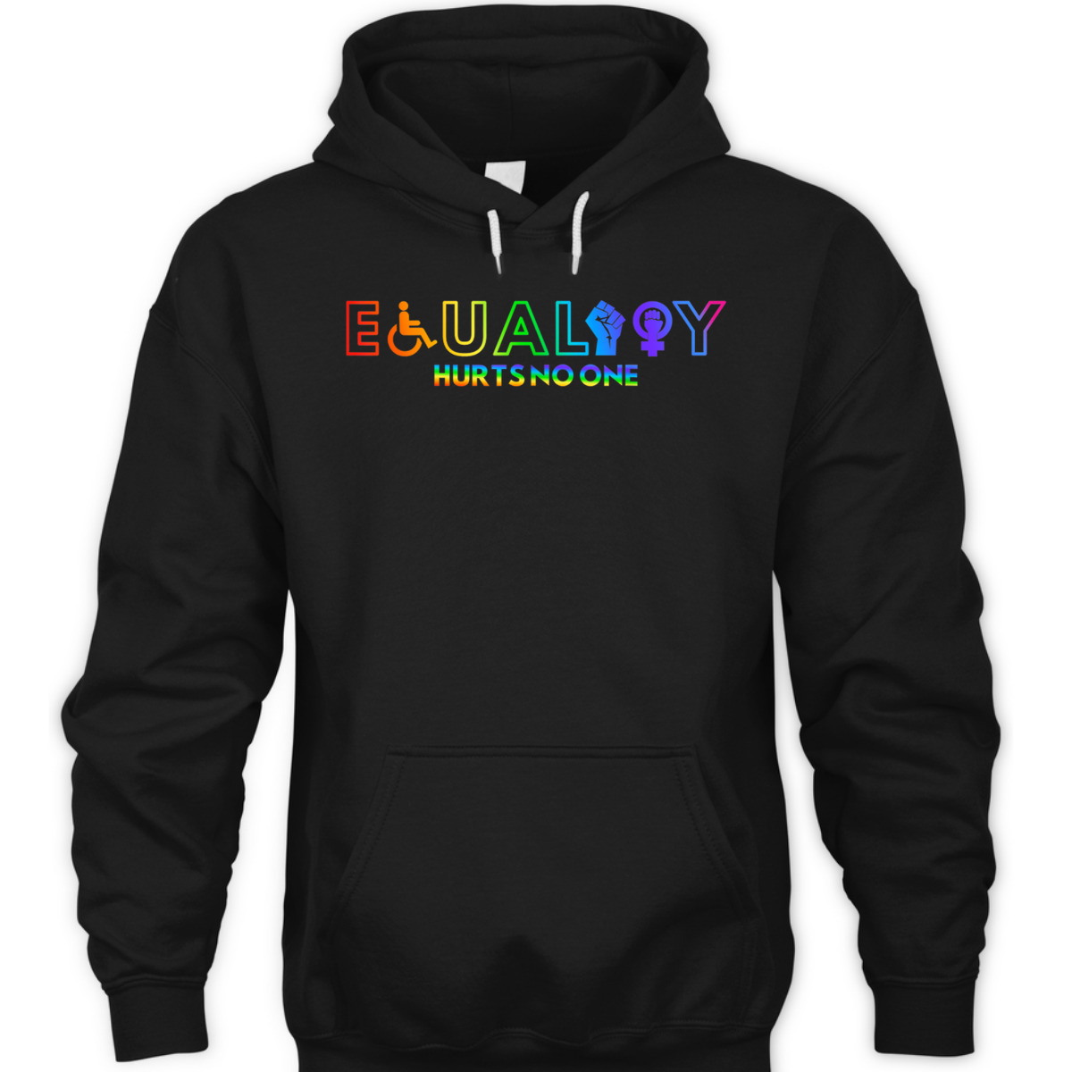 Equality Hurts No One LGBT Gay Pride Human Rights T-Shirt