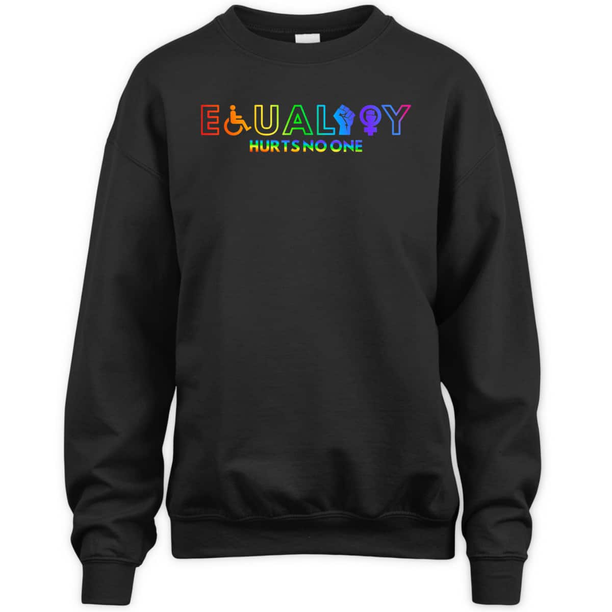 Equality Hurts No One LGBT Gay Pride Human Rights T-Shirt Equality Hurts No One LGBT Gay Pride Human Rights T-Shirt