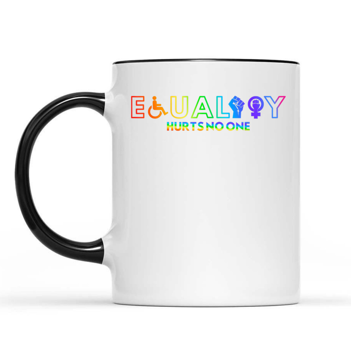 Equality Hurts No One LGBT Gay Pride Human Rights T-Shirt