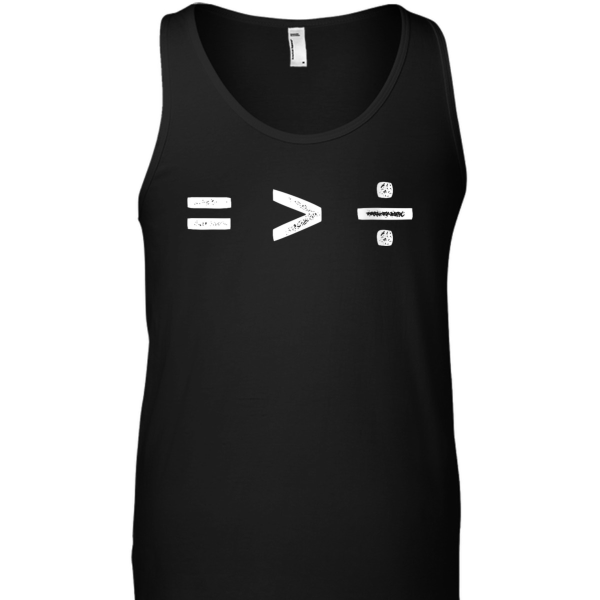 Womens Equality Is Greater Than Division Symbols Pride T-Shirt
