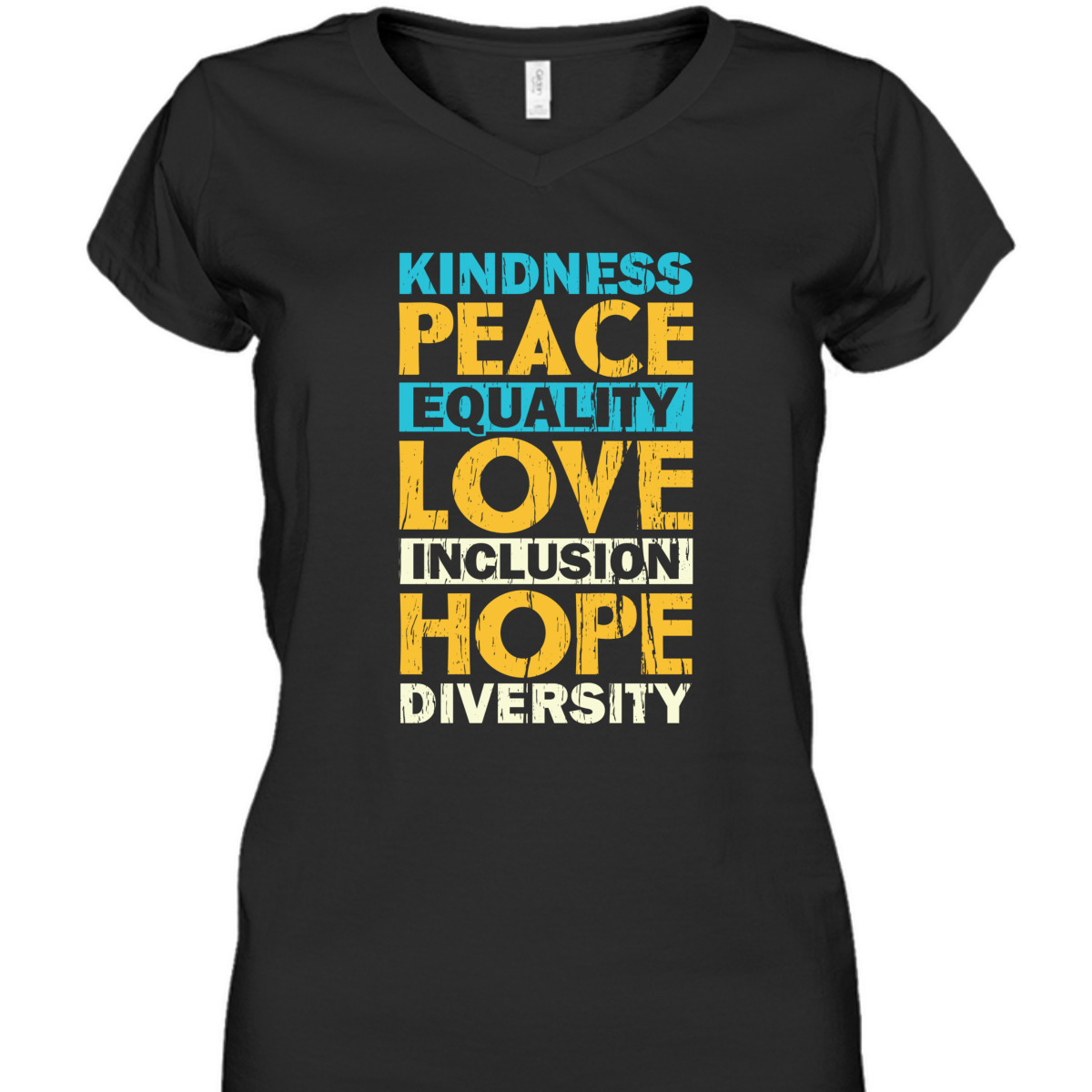 Kindness Peace Equality Love Human Rights Day T-Shirt