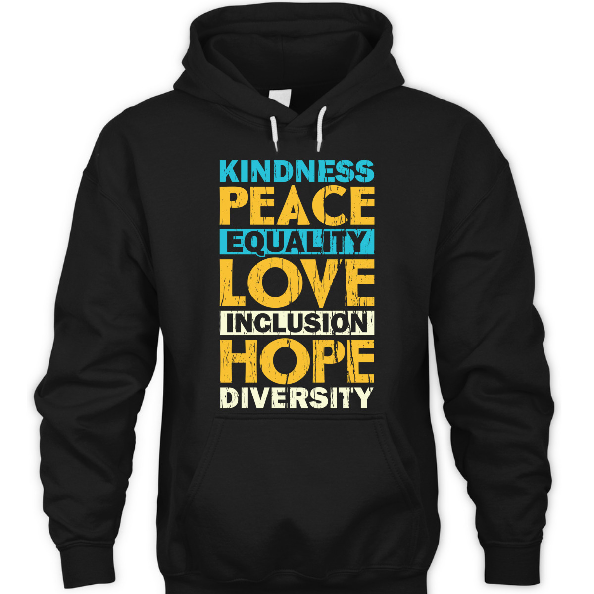 Kindness Peace Equality Love Human Rights Day T-Shirt