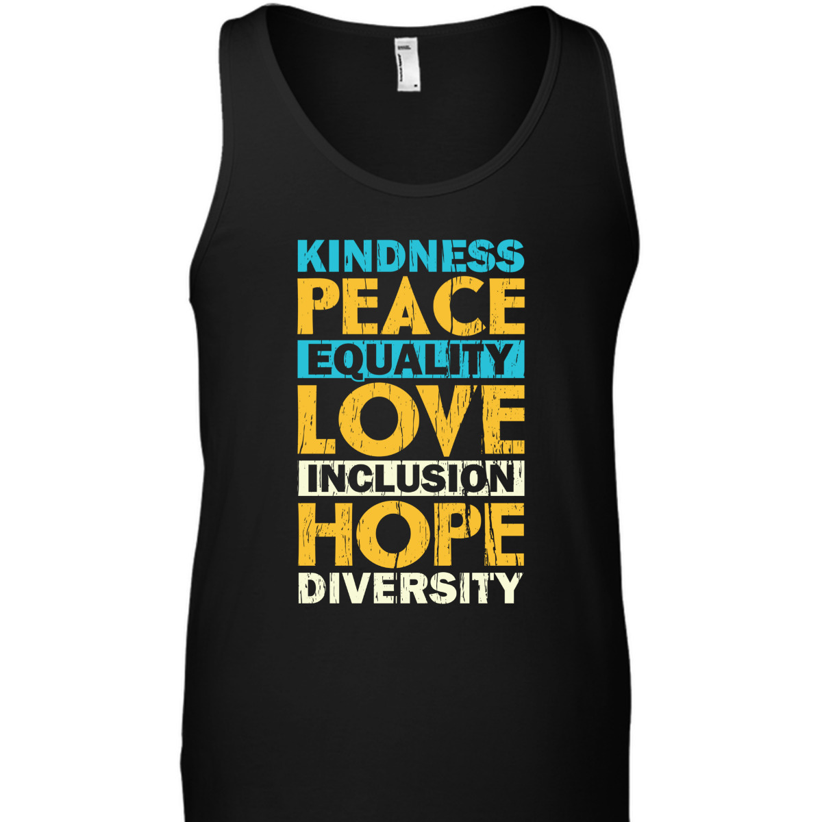 Kindness Peace Equality Love Human Rights Day T-Shirt