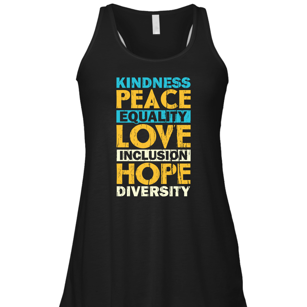 Kindness Peace Equality Love Human Rights Day T-Shirt