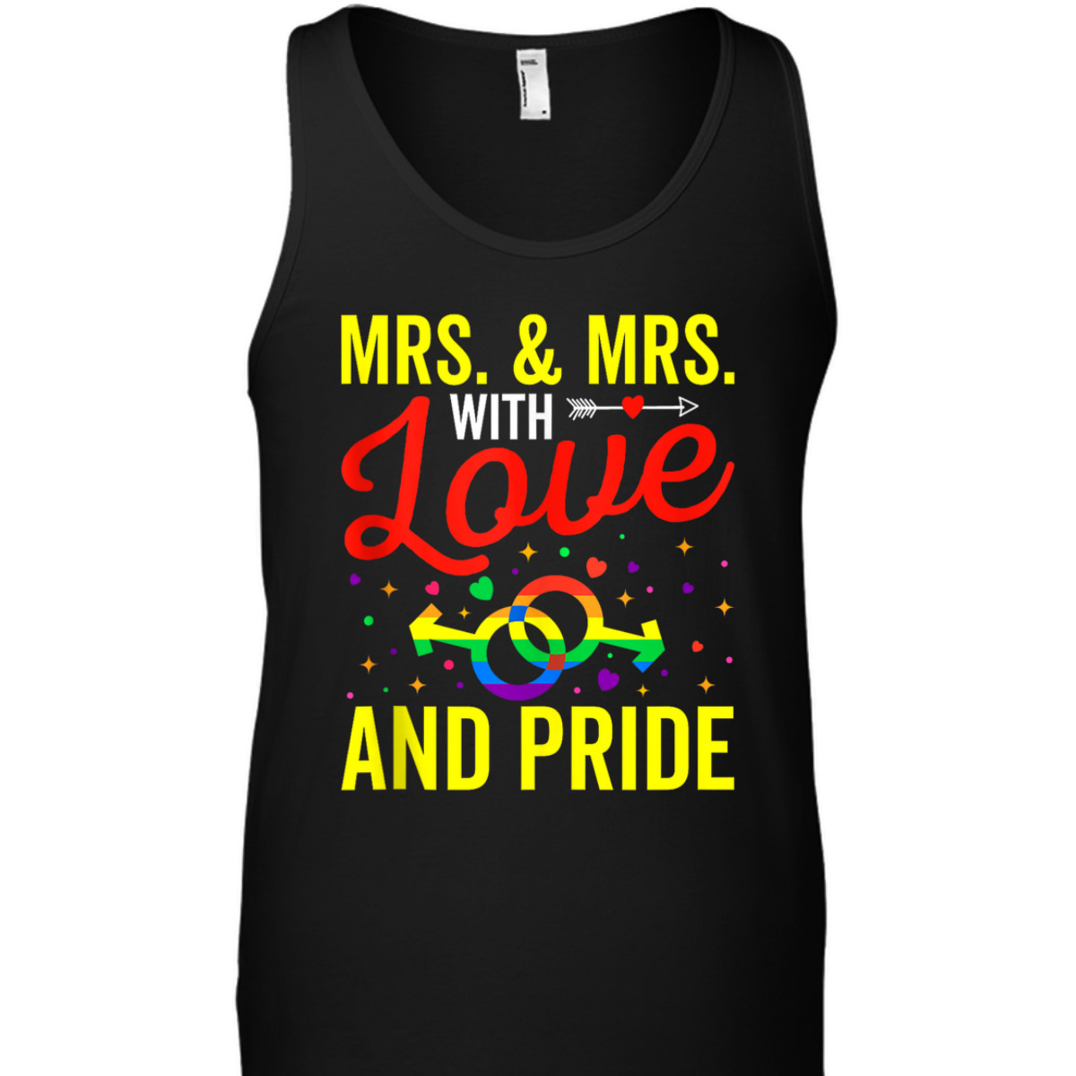 Mrs & Mrs LGBTQ Gay Wedding Equality Pride Awareness Month T-Shirt Mrs & Mrs LGBTQ Gay Wedding Equality Pride Awareness Month T-Shirt