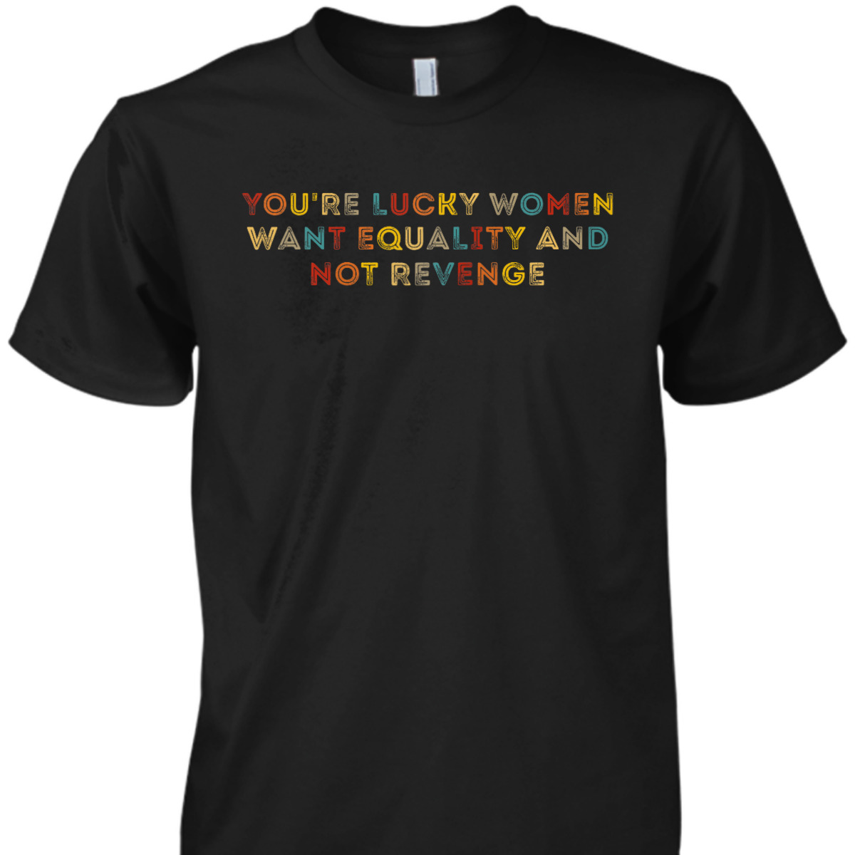 You're Lucky Women Want Equality And Not Revenge T-Shirt