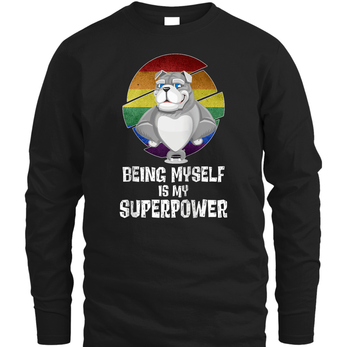 Being Myself Is My Superpower LGBTQ Gay Pride Love Equality T-Shirt Being Myself Is My Superpower LGBTQ Gay Pride Love Equality T-Shirt