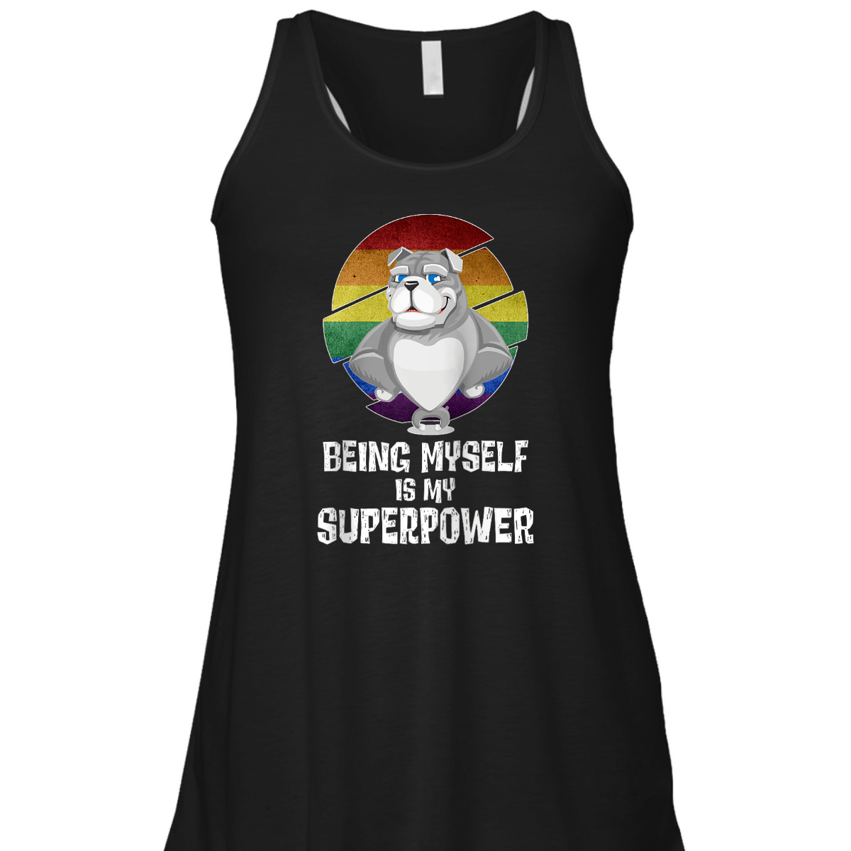 Being Myself Is My Superpower LGBTQ Gay Pride Love Equality T-Shirt
