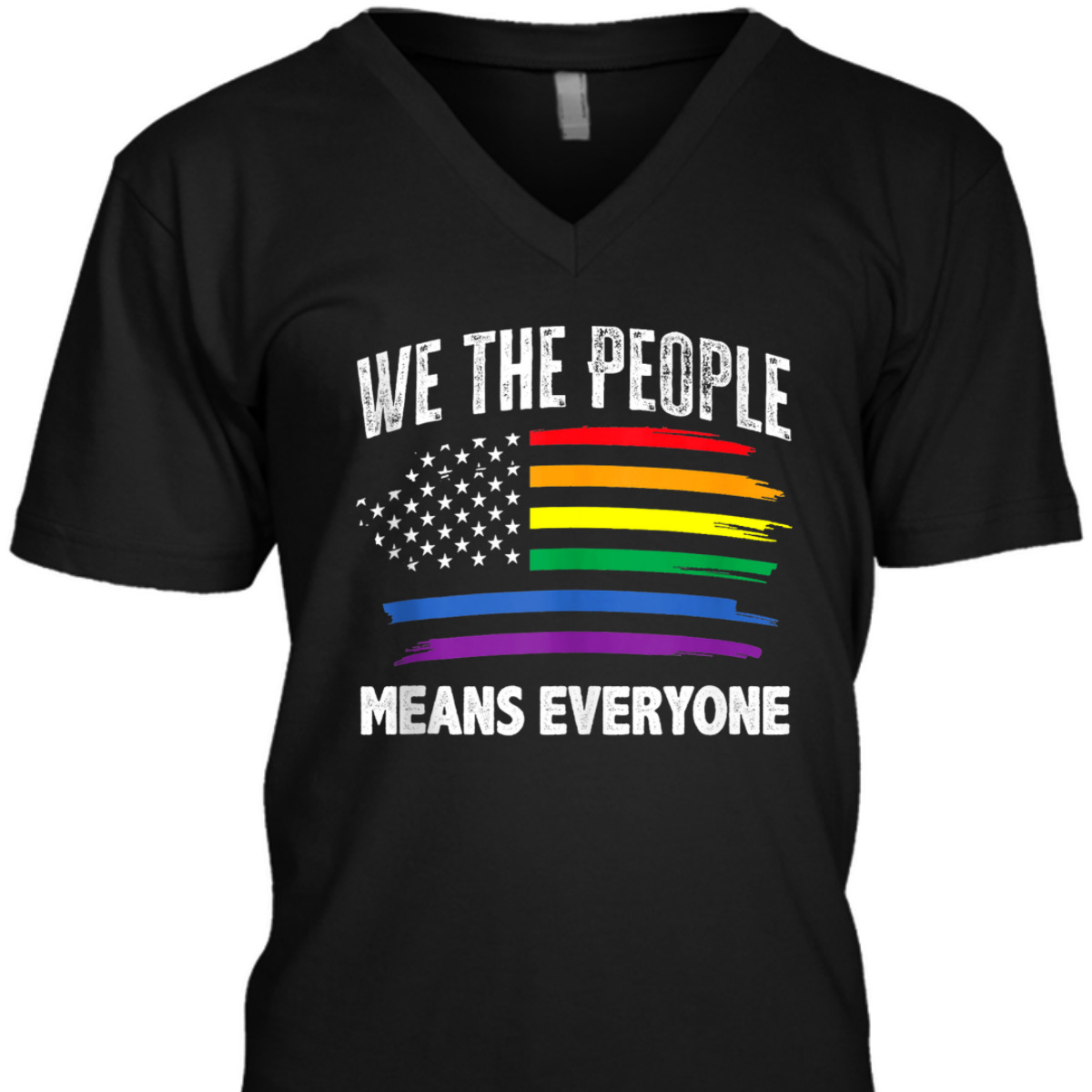 We The People Means Everyone USA LGBT Equality LGBTQ Pride T-Shirt We The People Means Everyone USA LGBT Equality LGBTQ Pride T-Shirt