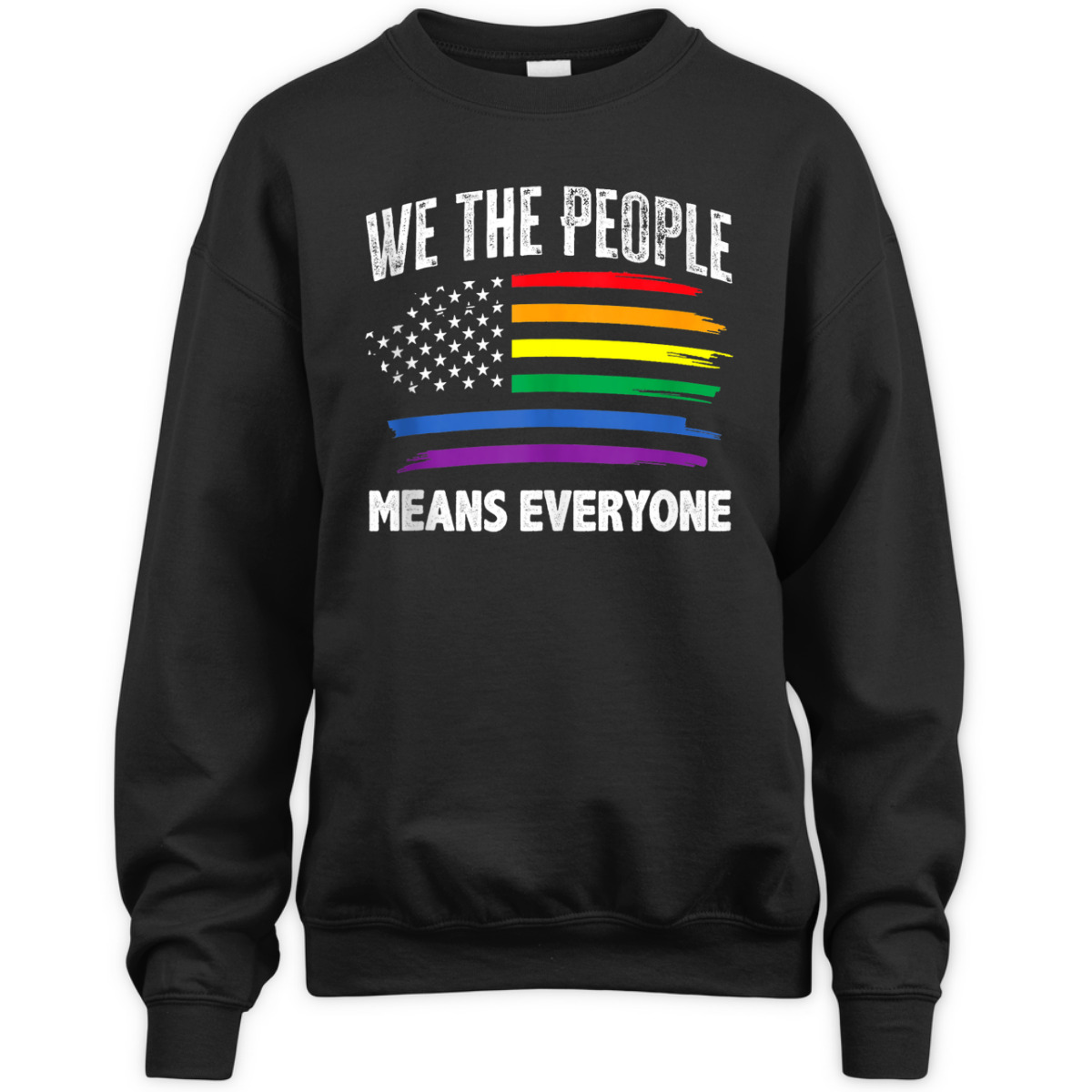 We The People Means Everyone USA LGBT Equality LGBTQ Pride T-Shirt We The People Means Everyone USA LGBT Equality LGBTQ Pride T-Shirt
