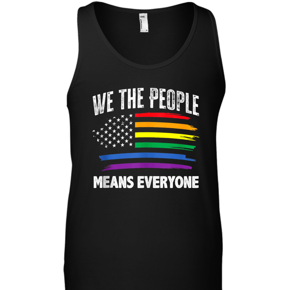We The People Means Everyone USA LGBT Equality LGBTQ Pride T-Shirt