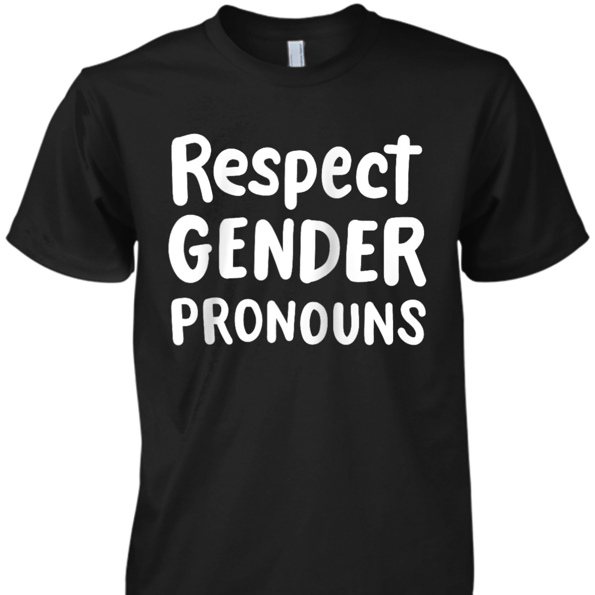Respect Gender Pronouns LGBTQ Pride Equality Rights Ally T-Shirt