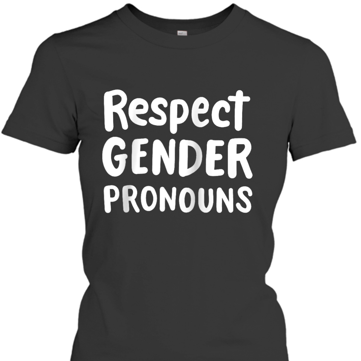Respect Gender Pronouns LGBTQ Pride Equality Rights Ally T-Shirt