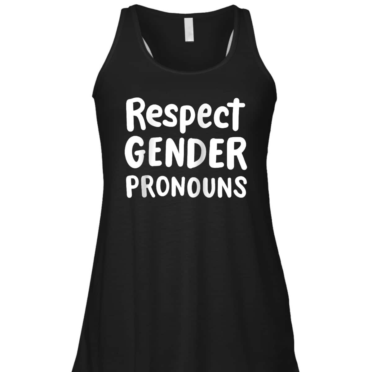 Respect Gender Pronouns LGBTQ Pride Equality Rights Ally T-Shirt
